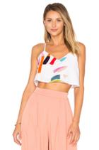 Embroidered Crop Cami