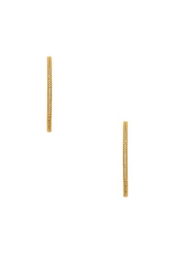 Small Cz Hoop Earrings