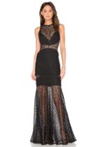 Lace Cutaway Gown