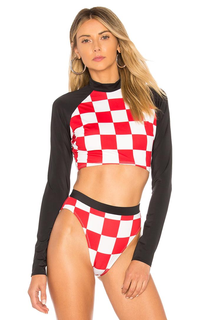 X Re/done The Malibu Bikini Top
