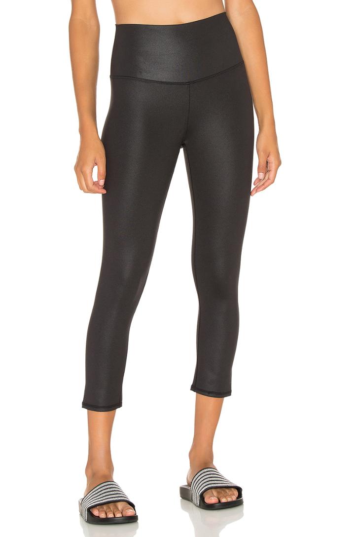 High Waist Airbrush Capri