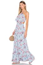 X Revolve Zoe Halter Maxi