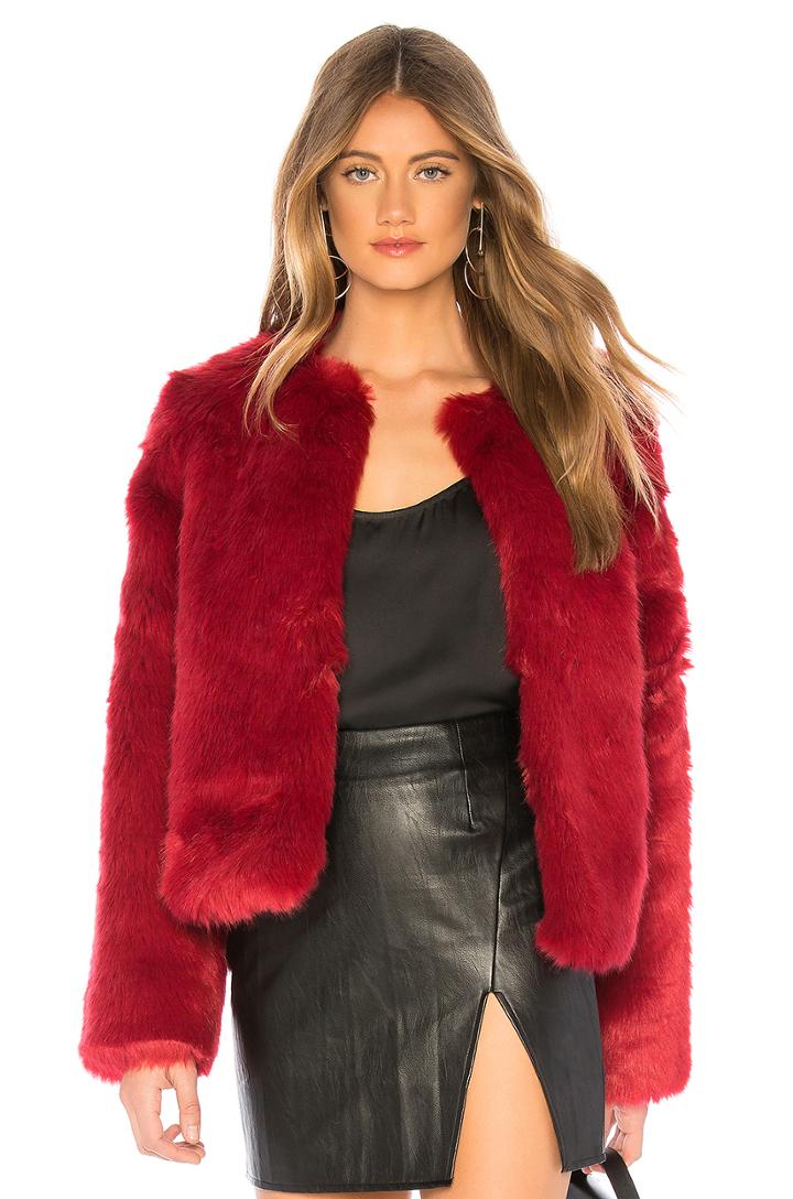 Nyc Faux Fur Jacket