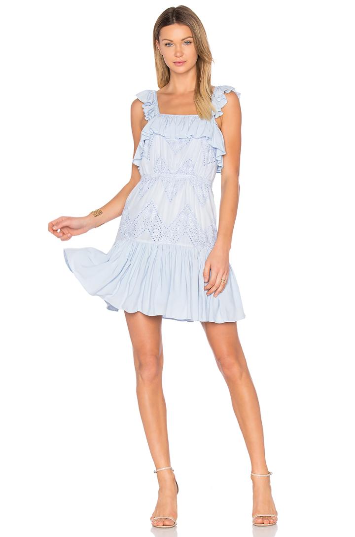 Maria Flutter Sleeve Dress