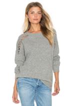 Joe Lace Up Sweater
