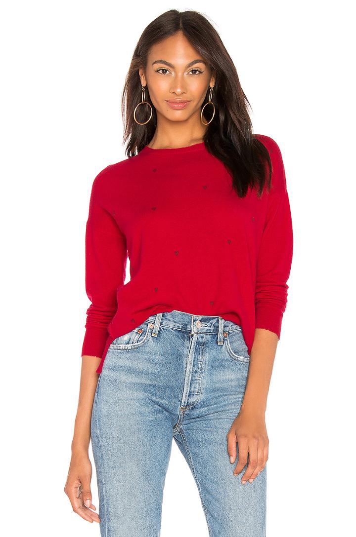 Stars + Hearts Crew Neck Sweater