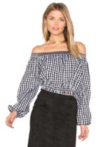 Pintuck Off Shoulder Top