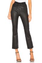 Fei Leather Moto Pants