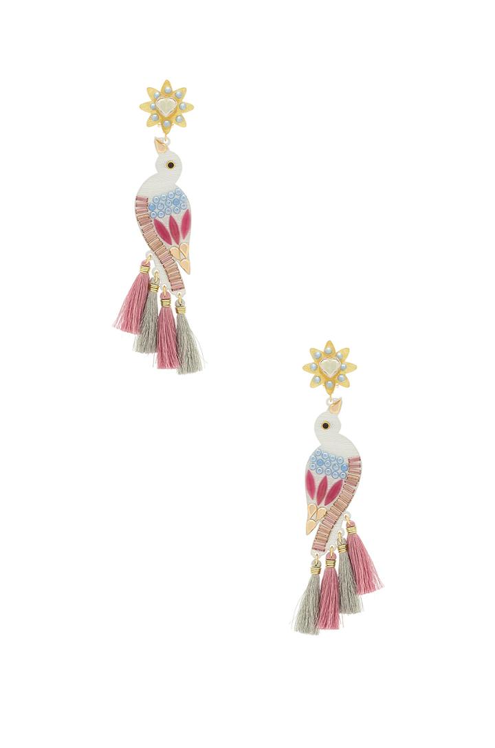 Sabanero Plateado Earring