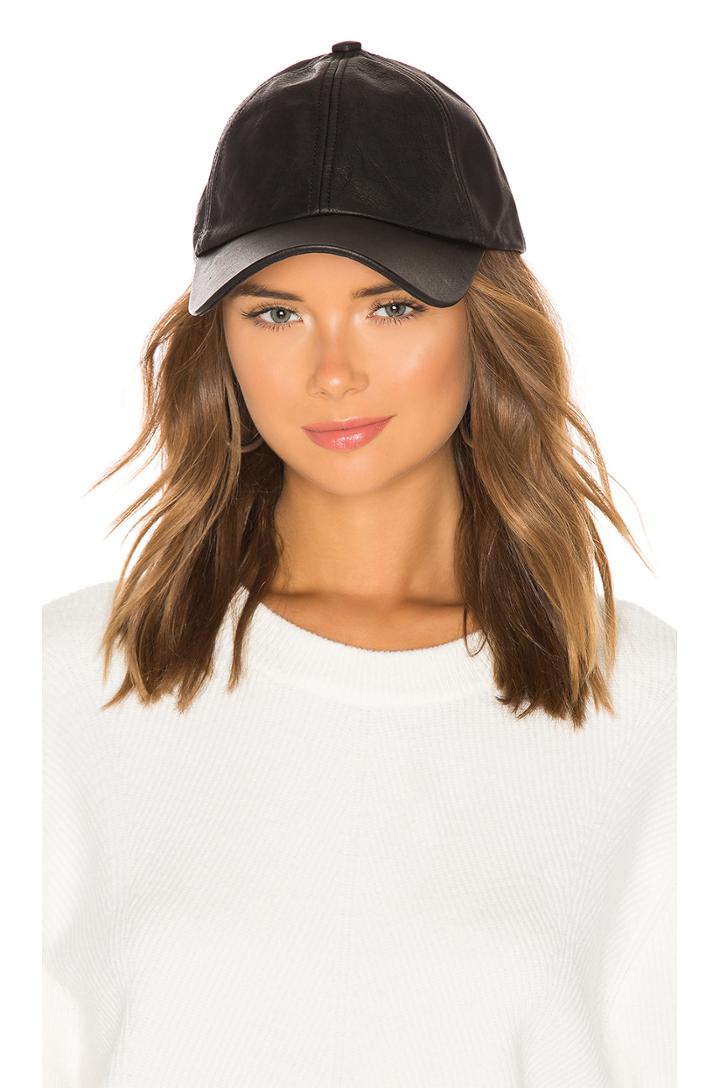 Luxe Leather Cap