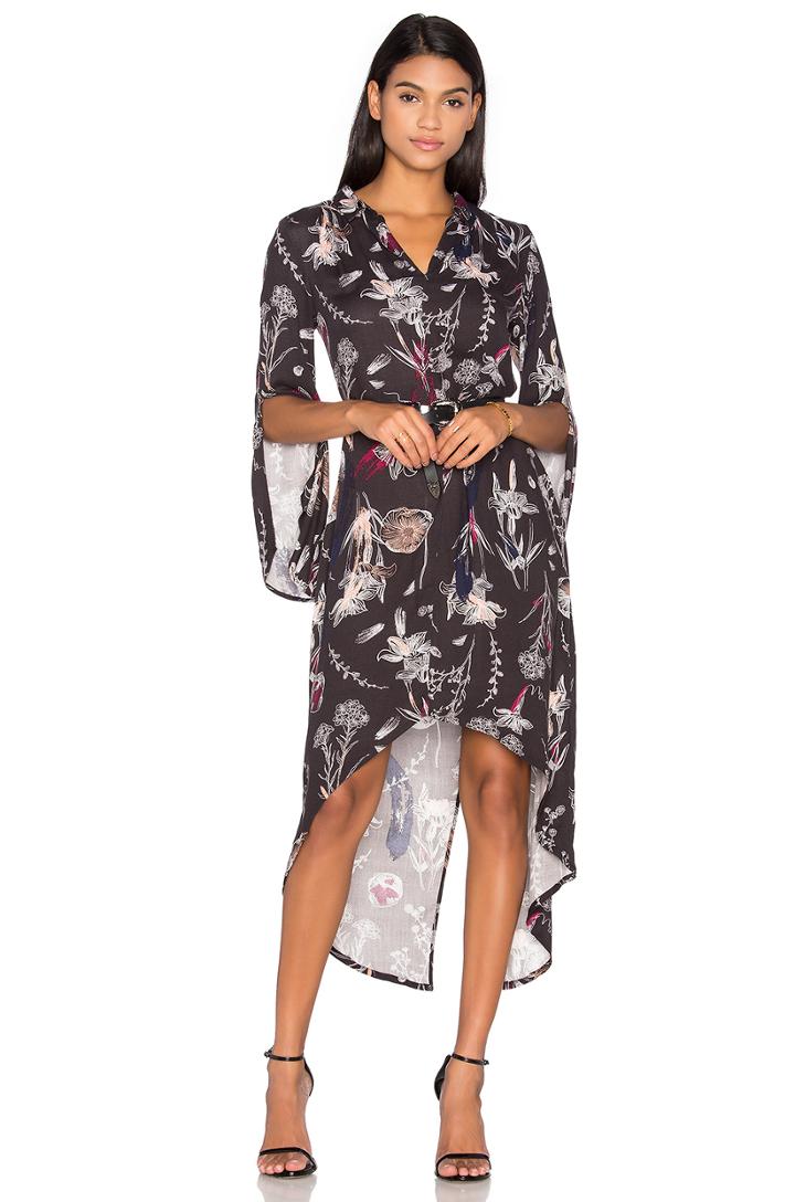 Brushwork Hi Low Dress