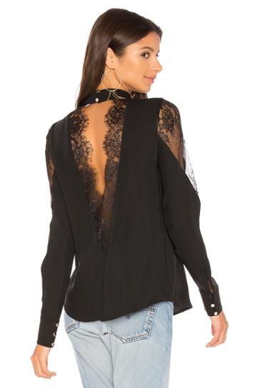Delicate Lace Back Top