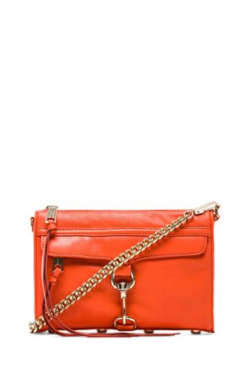 Rebecca Minkoff Mini Mac In Orange
