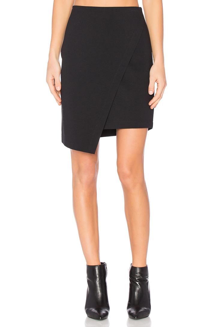 Asymmetrical Cross Front Skirt