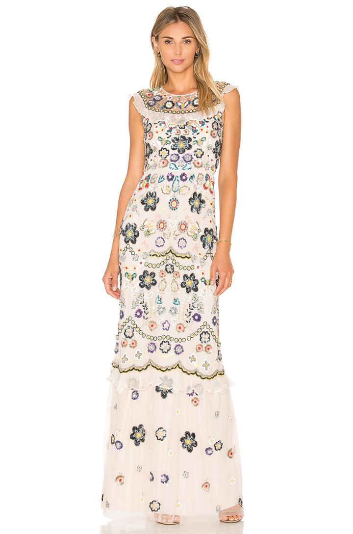 Butterfly Garden Maxi Dress