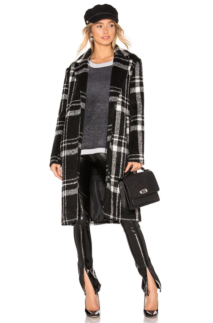Amanda Plaid Coat