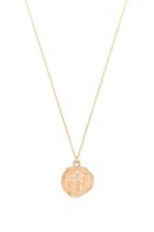 Cross Coin Necklace