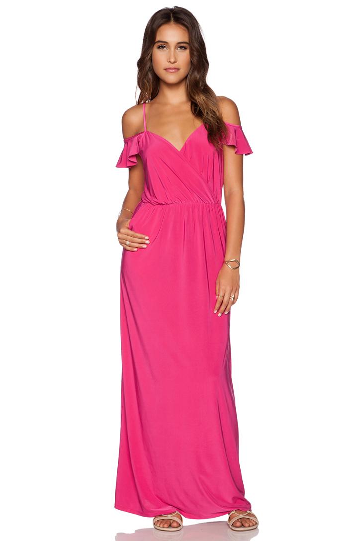 Cold Shoulder Maxi Dress
