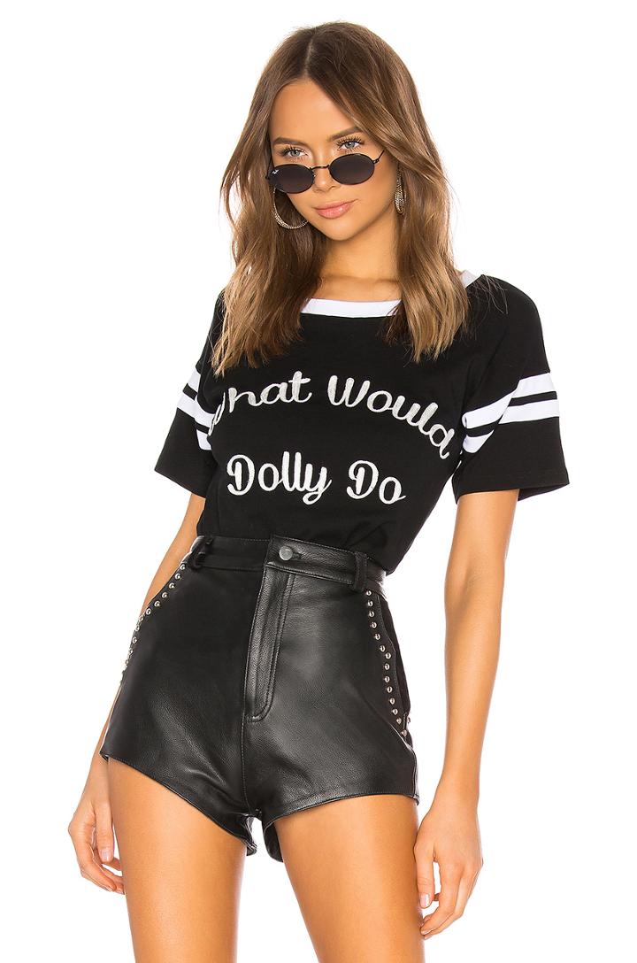 Embroidered Modal Tee