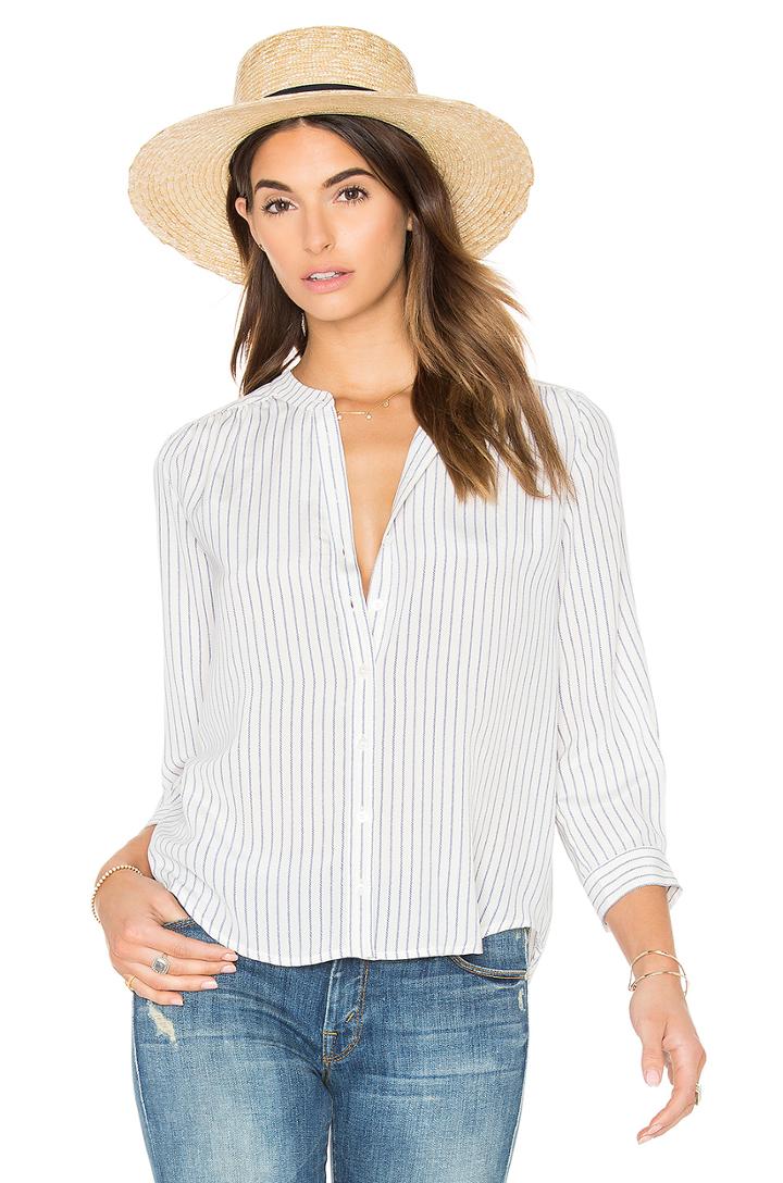 Kira Silk Button Up