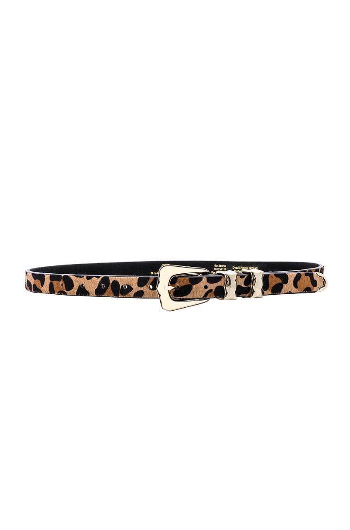 Lennie Calf Hair Belt