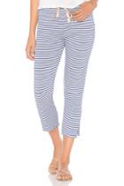 Stripe Cropped Sweatpants