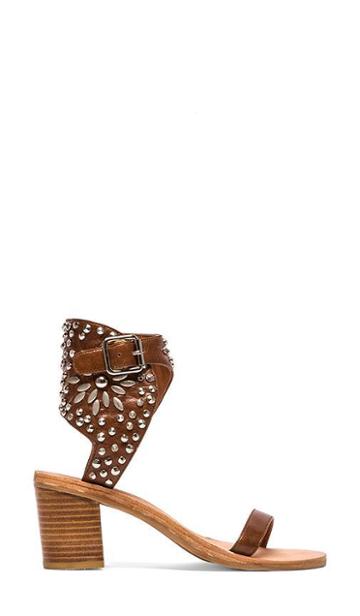 Jeffrey Campbell Des Moines Sandal In Brown