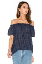 Gina Plaid Top