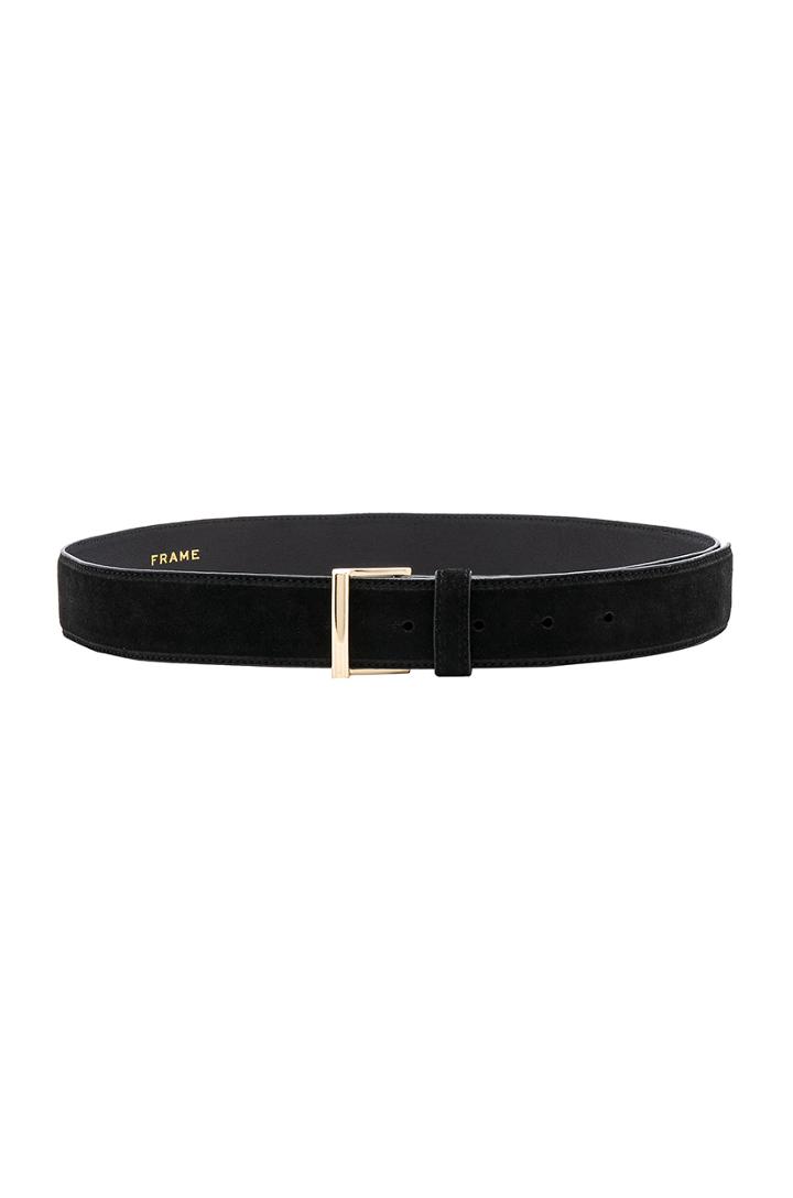 Classic Suede Belt