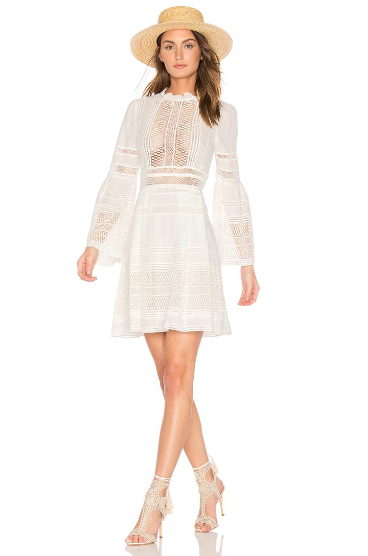 Baja Lace Long Sleeve Dress