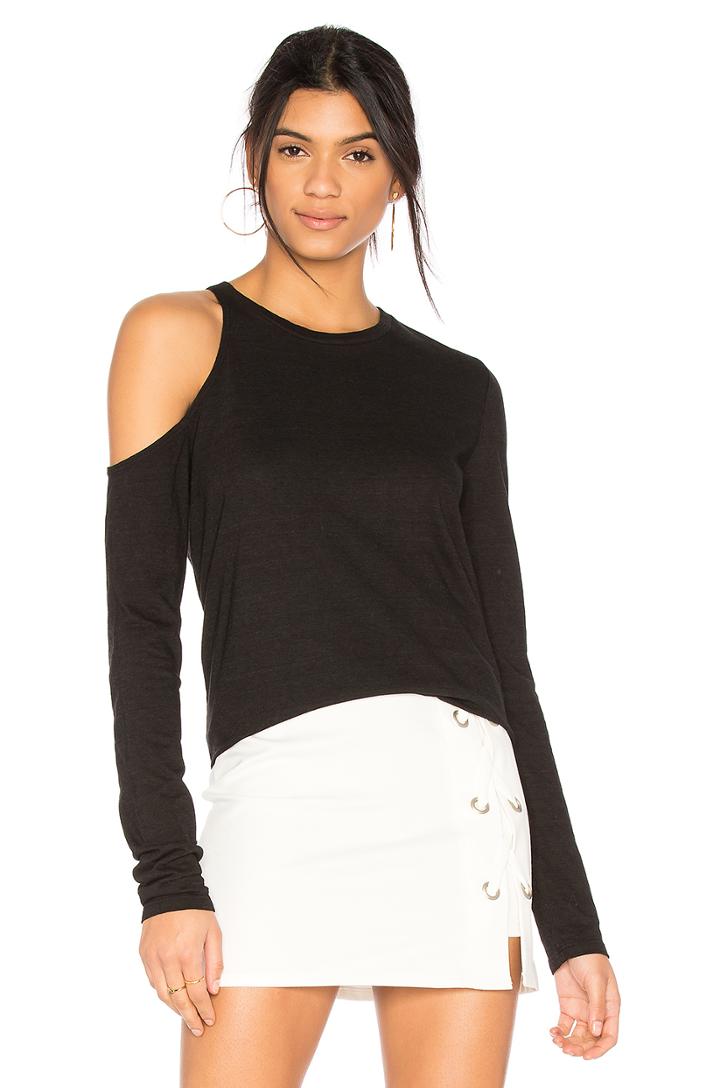 Shoulder Cutout Tee