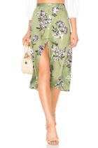 Wanderer Button Midi Skirt