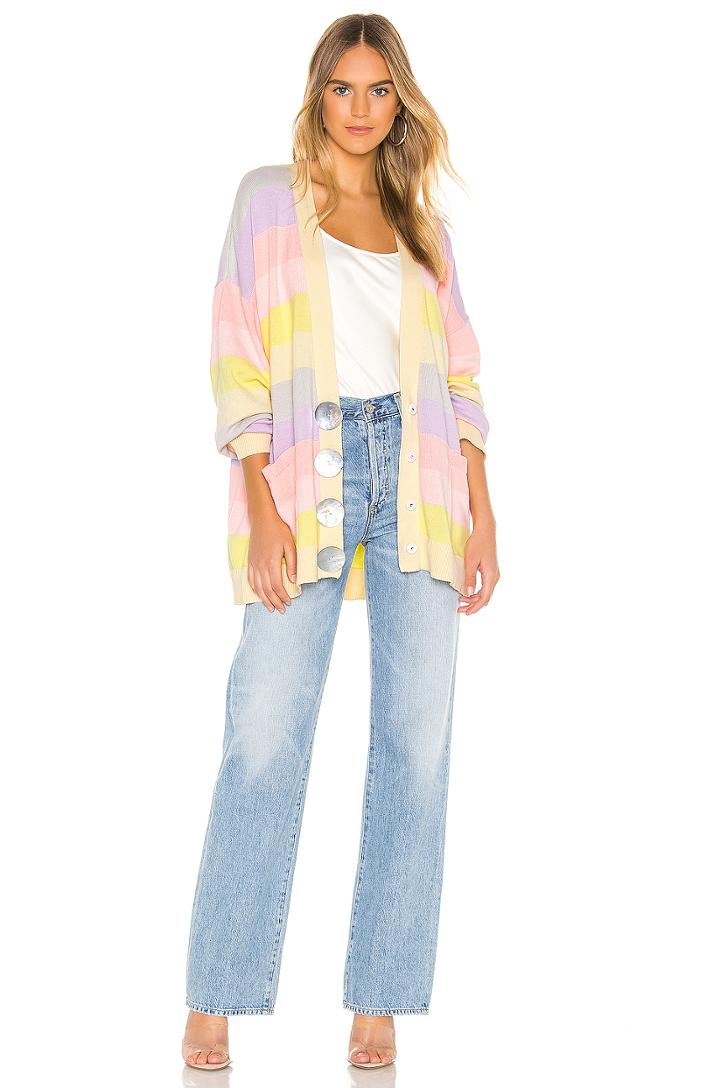 Daffodil Stripe Cardigan