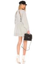 Tommy X Gigi Gigi Hadid Open Back Ls Sweatshirt Dress