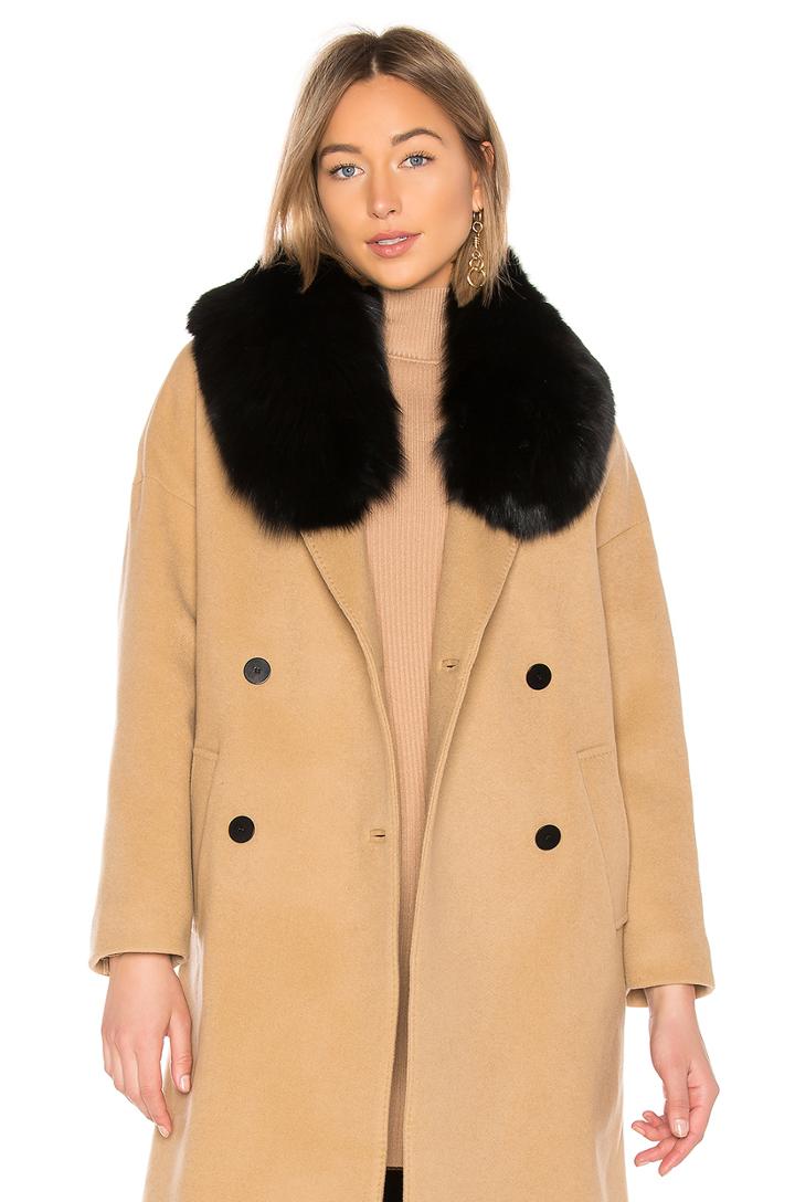 Princess Fox Fur Collar Scarf