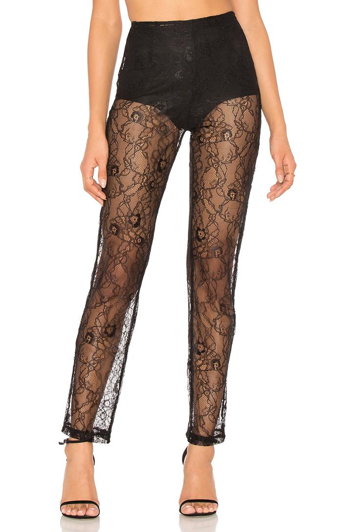 X We Wore What Broadway Lace Pant
