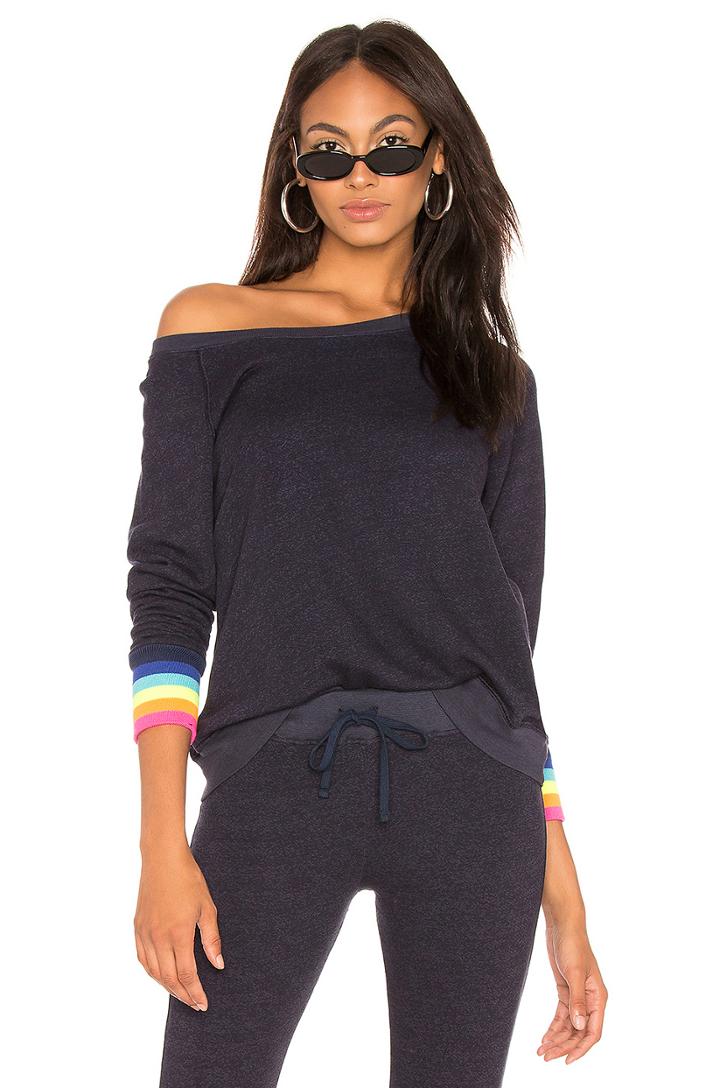 Rainbow Rib Sweatshirt
