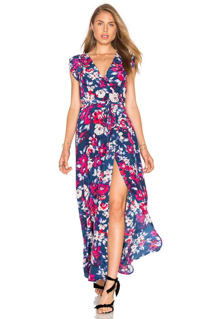 Swept Away Maxi Dress In Garden