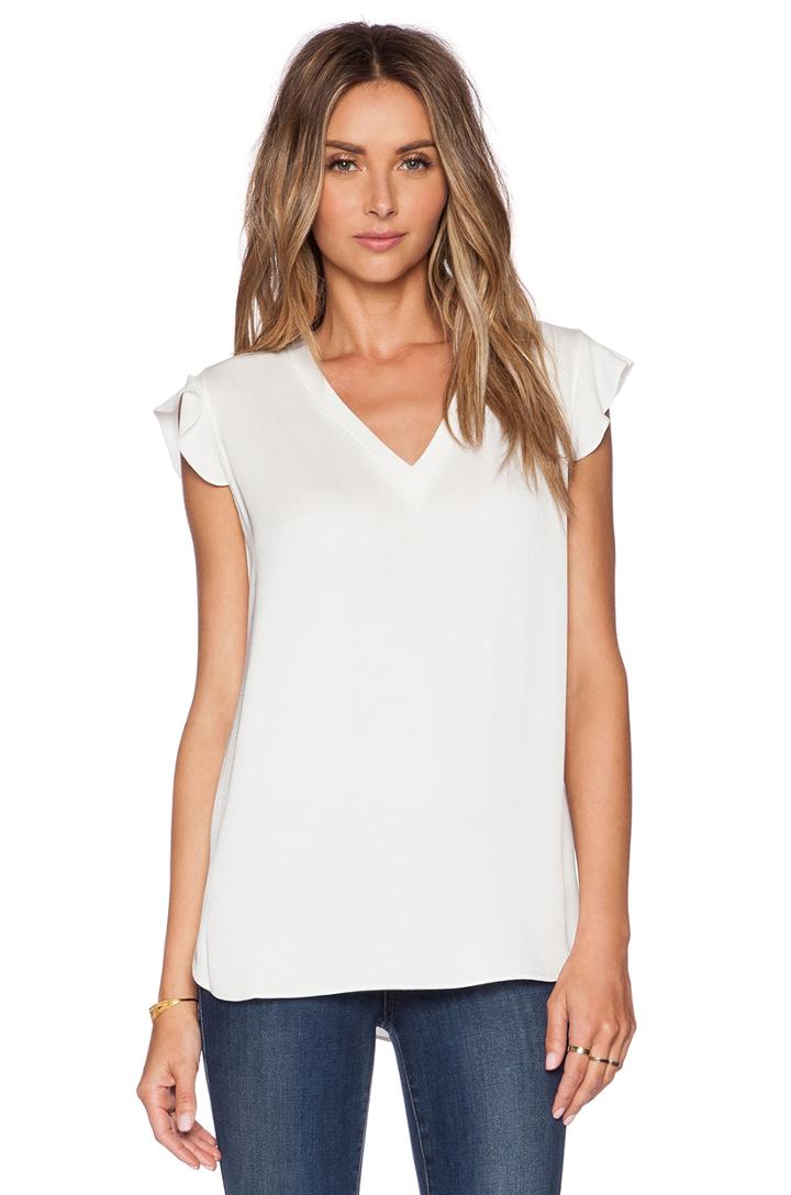 Flutter Sleeve Top