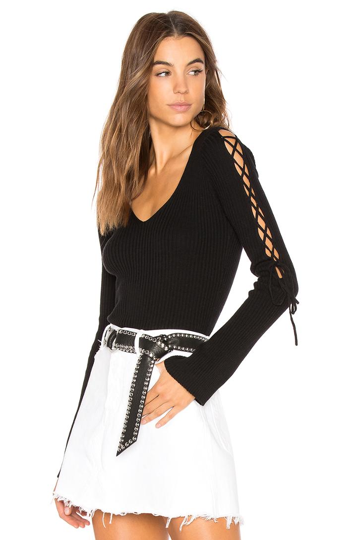 Rib Lace Up