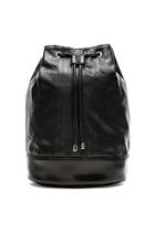 Faux Leather Backpack