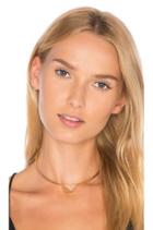 Tri Stone Inlay Collar Necklace