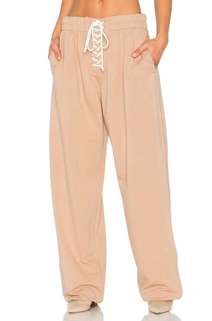 Front Lacing Sweatpant