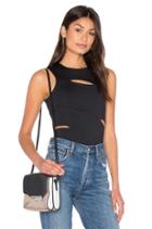 Lux Ponte Slit Top