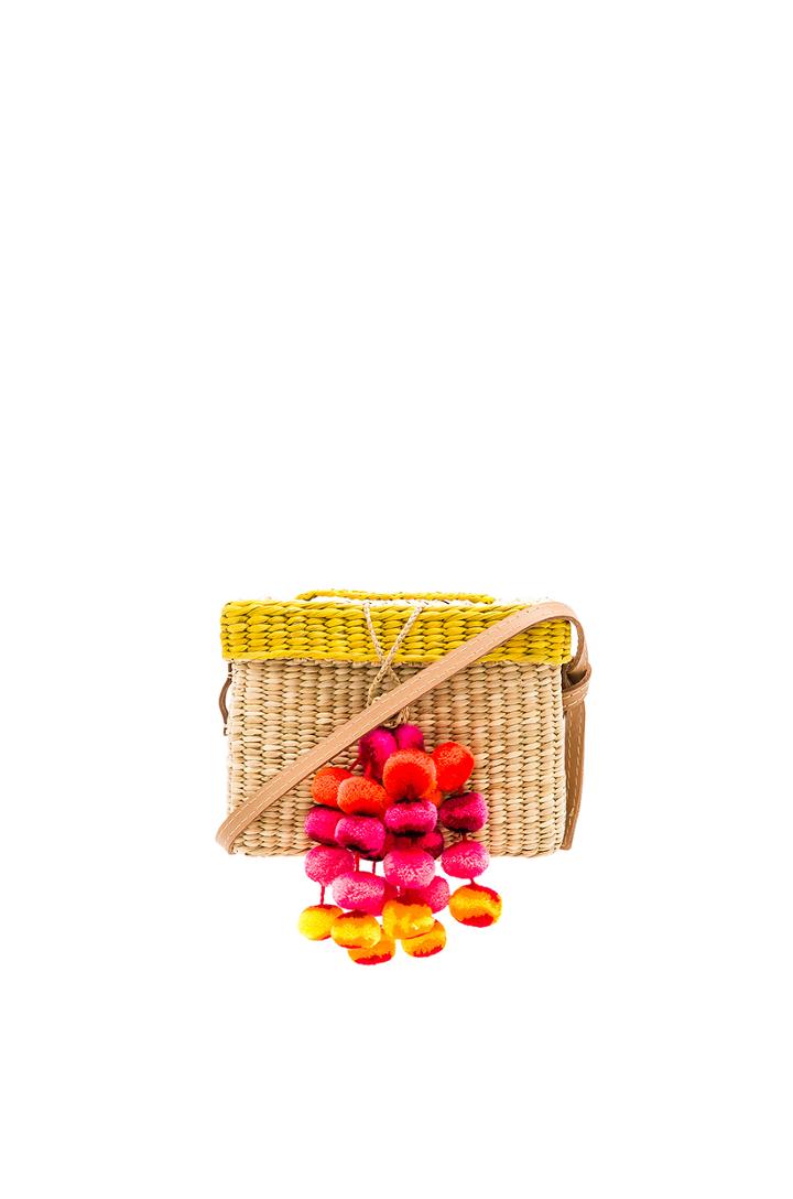 Roge Small Pompom Bag