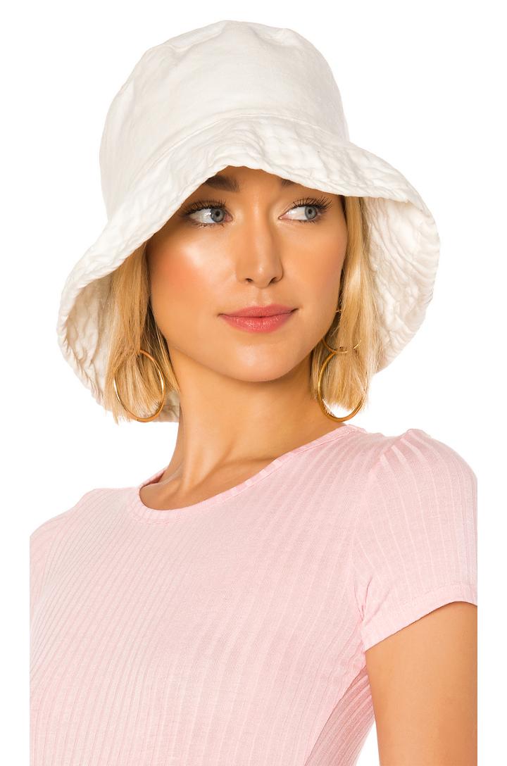 Washed Linen Crusher Hat