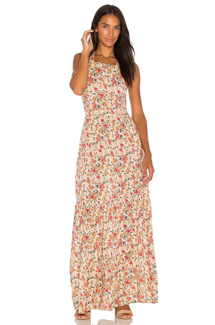 Helena Maxi Apron Dress