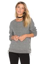 Bryce Lace Up Sweatshirt