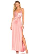Side Draped Gown