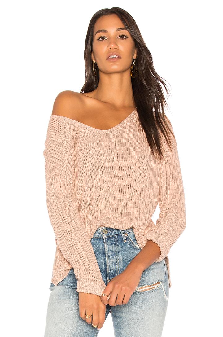 V Neck Pullover Sweater